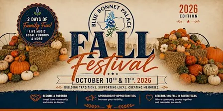 Blue Bonnet Palace Annual Fall Festival & Pumpkin Patch