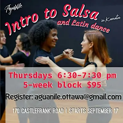 Intro to Salsa+Latin Dance : Male beginner (4-week block) LATE REGISTRATION