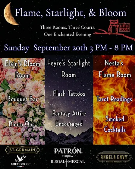 Flame, Starlight & Bloom Event