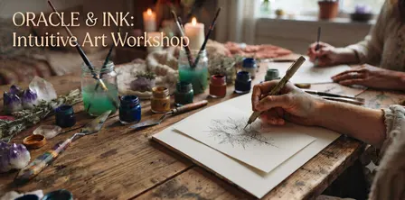 Oracle & Ink: Intuitive Art Workshop