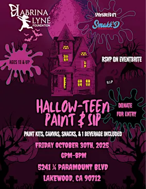 HallowTeen Paint & Sip