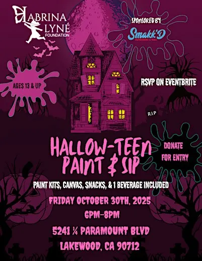 HallowTeen Paint & Sip