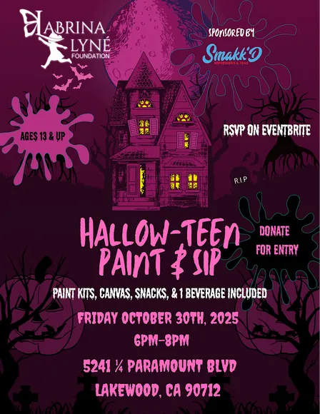 HallowTeen Paint & Sip