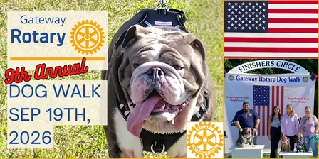 Gateway Rotary 9th Annual Dog Walk in Memory of SSG. Michael Ollis