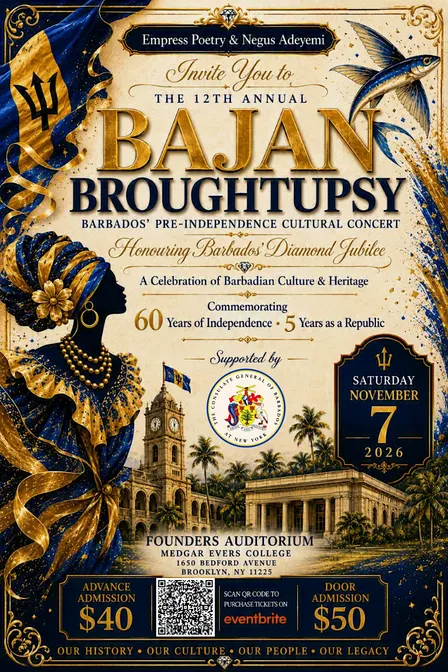 The 12th Annual Bajan Broughtupsy (The Barbados Pre-Independence Cultural