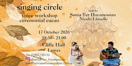 Heart-opening Singing Circle & Voice Workshop