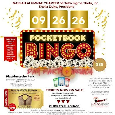 Pocketbook Bingo Day Party - An Event Like No Other to Win Designer Bags!