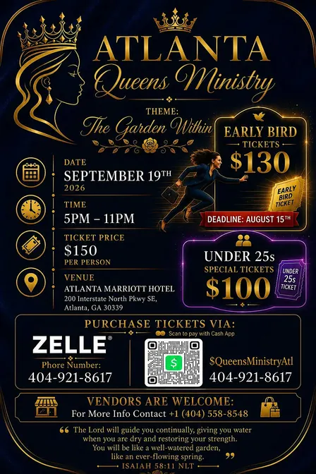 ATLANTA QUEENS MINISTRY DINNER - 2026
