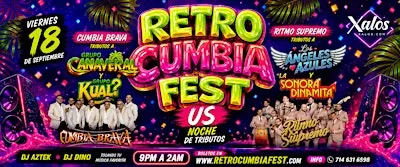 CUMBIA RETRO FEST  EN XALOS ANAHEIM