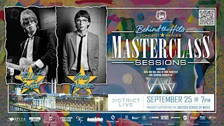 Elliot Easton & Greg Hawkes MASTERCLASS - District Live Savannah