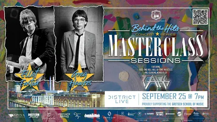 Elliot Easton & Greg Hawkes MASTERCLASS - District Live Savannah