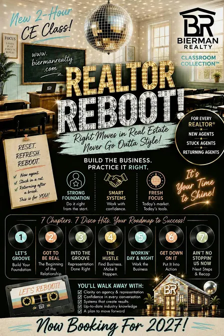 REALTOR REBOOT; Right Moves In Real Estate The Never Go Outta Style!