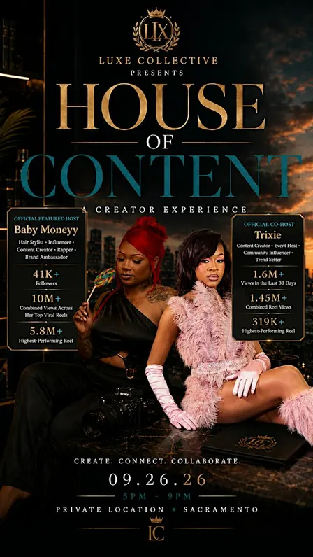 House of Content | Sacramento’s Exclusive Creator Experience