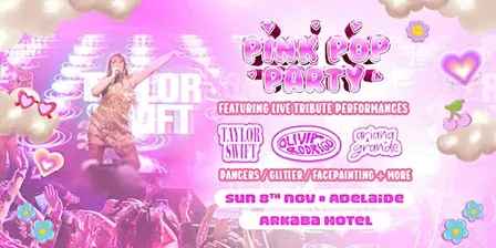 The Pink Pop Party - Adelaide