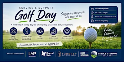 Service & Support Golf Day