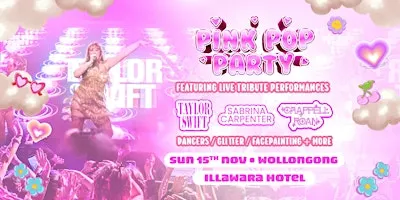 The Pink Pop Party - Wollongong