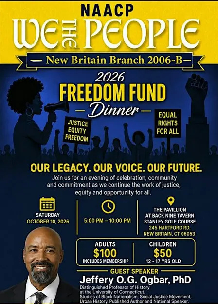 We The People - 2026 New Britain NAACP Freedom Fund Dinner