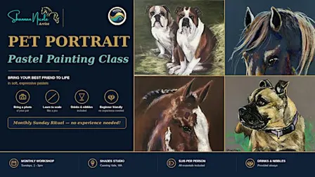 Pet Portrait Pastel Painting Workshop