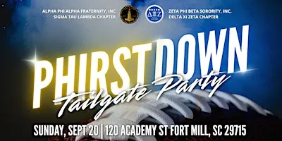 Phirst Down Tailgate Party