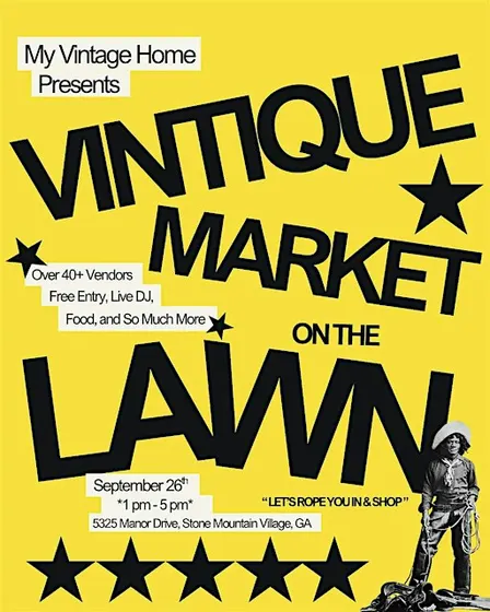 Vintique Market on The Lawn
