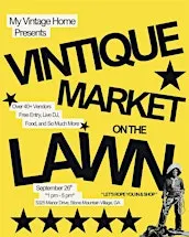 Vintique Market on The Lawn