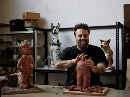 Art Steps Clay workshop with Billy Bain