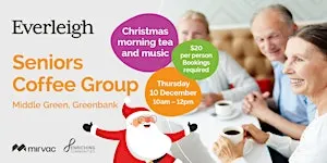 Seniors Coffee Group Christmas Morning Tea
