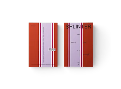 Splinter Issue Five  Launch