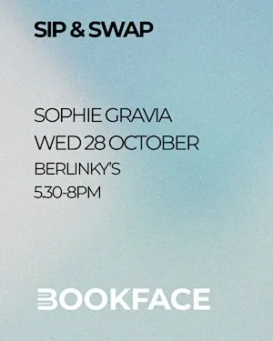 Bookface Sip & Swap with Sophie Gravia and The Whole Package
