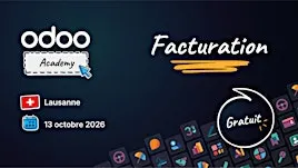 Odoo Academy Facturation - Lausanne
