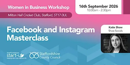 Women in Business Facebook & Instagram Masterclass