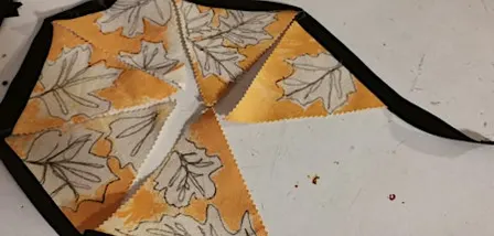 Leaf Print Bunting Workshop