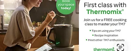 First Class with Thermomix Cooking Class - ELLON (AB41 9AE)