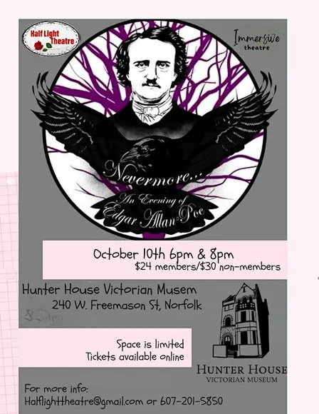 NEVERMORE...An Evening of Edgar Allan Poe