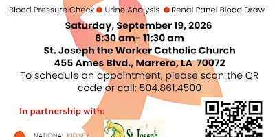 FREE Kidney Screening