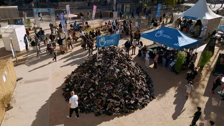 Les pyramides de chaussures 2026 Handicap International
