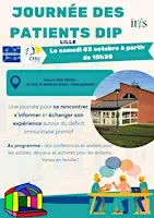 Journée pour les patients touchés par un déficit immunitaire primitif