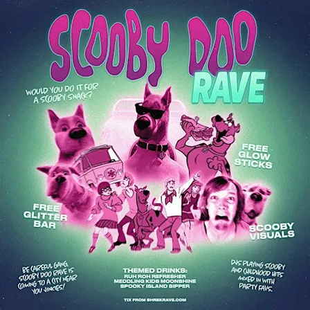 SCOOBY DOO RAVE FORT WORTH