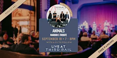 Animals - Maroon 5 Tribute | LIVE in Third Rail