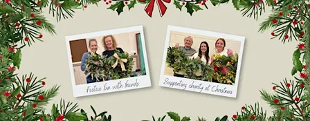 Wreath Making Workshop by Lewis-Manning Hospice Care