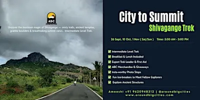 City to Summit - Shivagange Trek - September