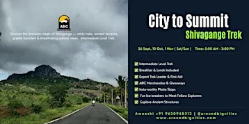 City to Summit - Shivagange Trek - October