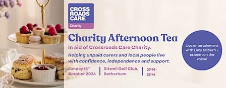 Crossroads Care Charity Afternoon Tea