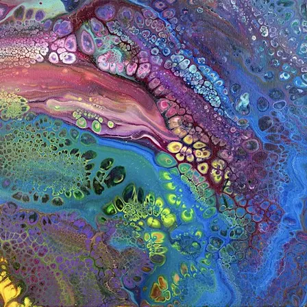 Paint Pour & Pinot