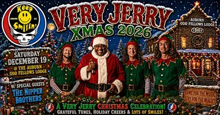 VERY JERRY XMAS 2026 NIGHT 2 SATURDAY  @ The Auburn Odd Fellows Lodge