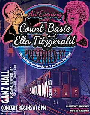 The Barristers Big Band: "An Evening with Count Basie & Ella Fitzgerald"