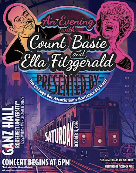 The Barristers Big Band: "An Evening with Count Basie & Ella Fitzgerald"