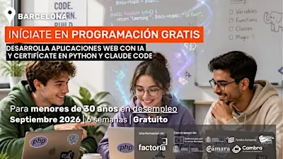 Aprende programación web con IA y certifícate en Python