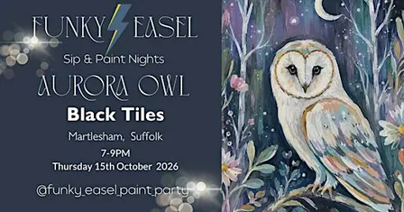 Sip & Paint Night at The Black Tiles, Martlesham