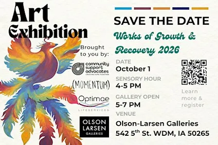 22nd Annual Works of Growth & Recovery Art Exhibition